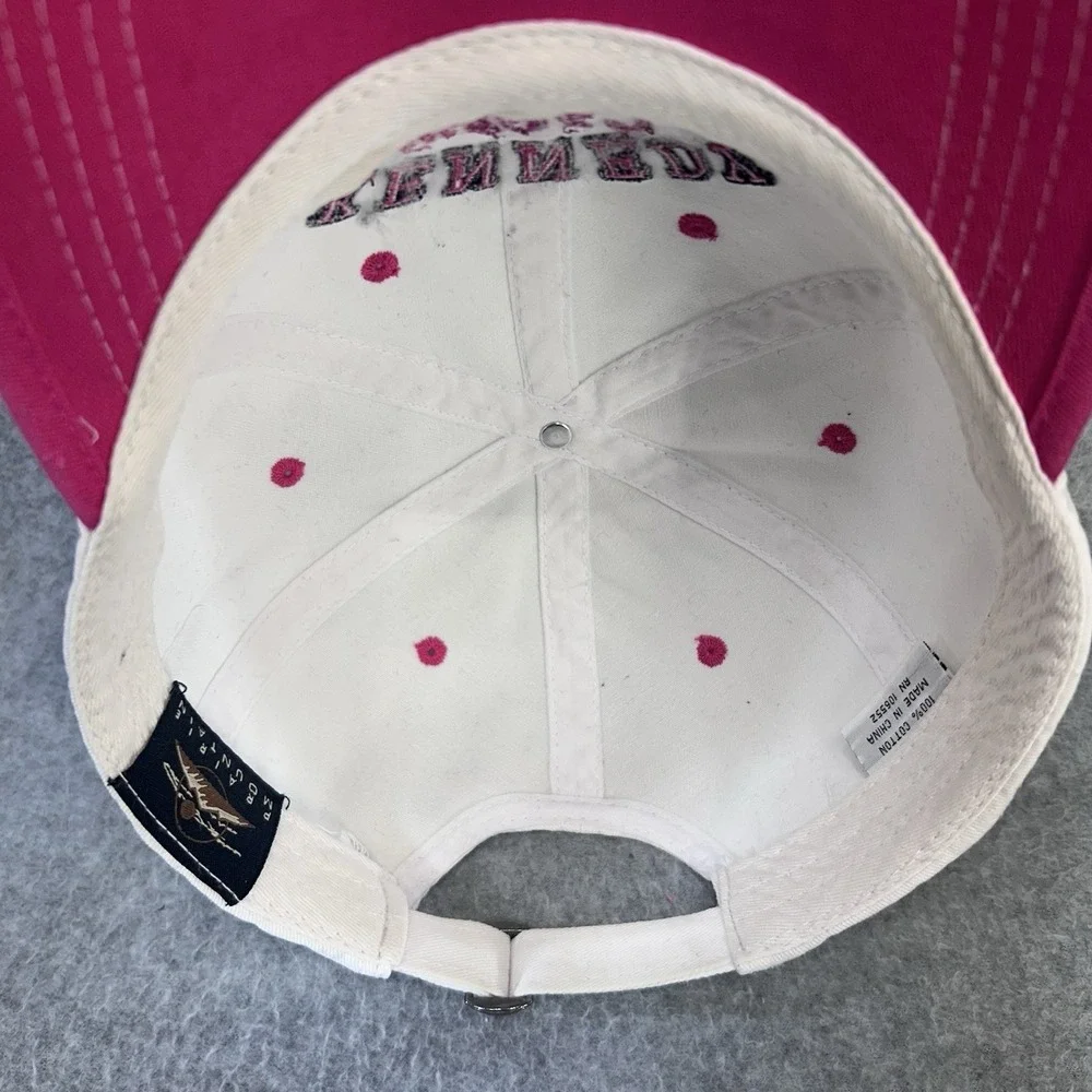Kennedy Space Center Est 1962 Prairie‎ Mountain White Pink Cotton Strapback Cap